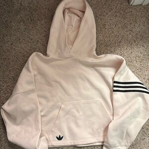 Adidas Originals hoodie cream color